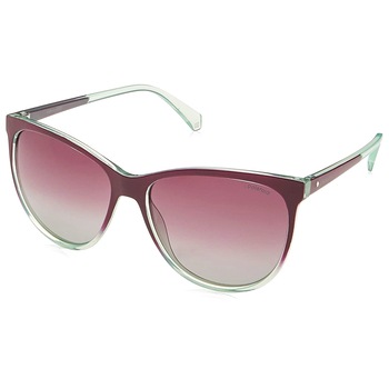 Ochelari de soare dama Polaroid Shiny Violet/Green Crystal/Violet Degrade Polarized PLD4058/S LPP/JR Ochelari de soare dama Polaroid Shiny Violet/Green Crystal/Violet Degrade Polarized PLD4058/S LPP/JR