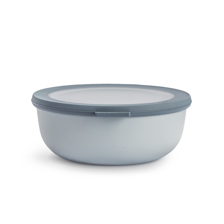 MEPAL Nordic Blue Tál fedéllel, 1.25 l, szürke