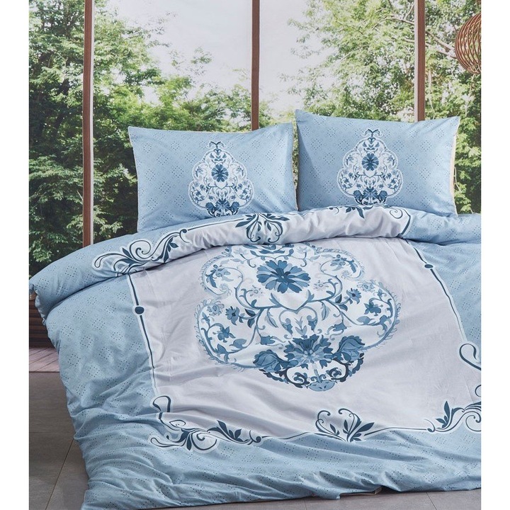 Kétszemélyes ágynemű garnitúra Sarai, Club Cotton, 100% renforcé pamut