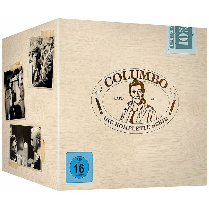 Columbo Teljes Sorozat 1-10.évad 35 DVD beszerezhetetlen ritkaság