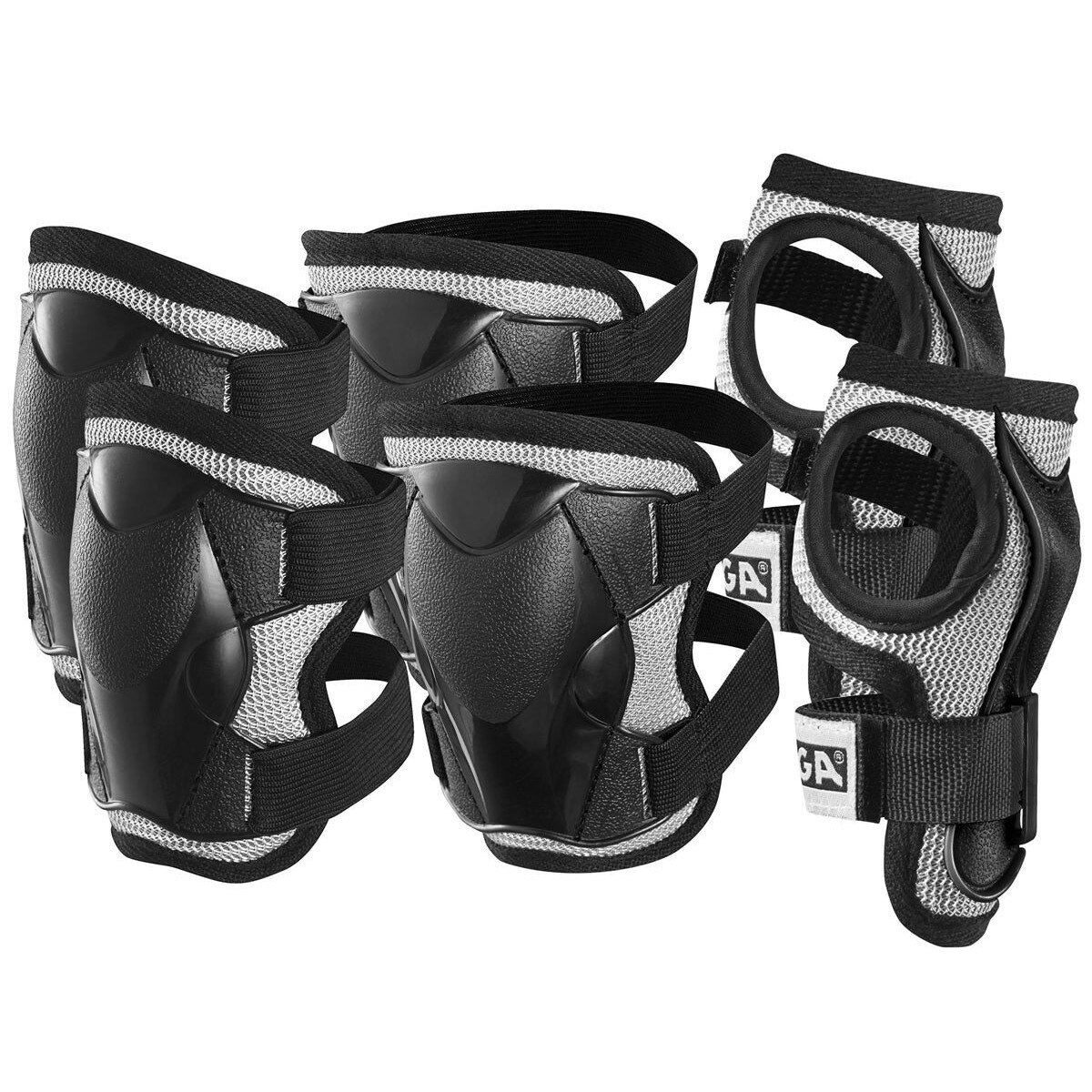 Set protectii copii Stiga, marimea L, 9-13 ani, 6 bucati