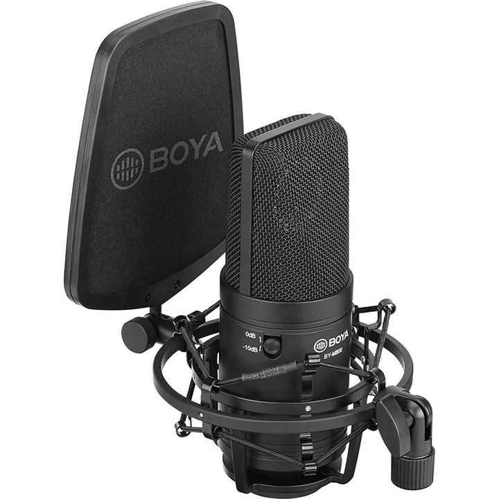 Microfon cu condensator pentru studio BOYA BY-M800