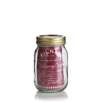 Borcan din sticla KILNER Chutney 0,5 l, pentru conservare, Transparent Borcan din sticla KILNER Chutney 0,5 l, pentru conservare, Transparent