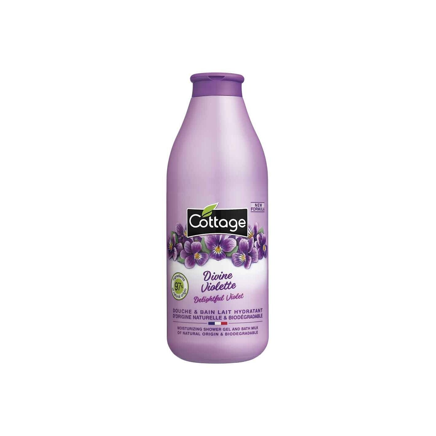 Gel de dus Cottage, Violet, 200 ml