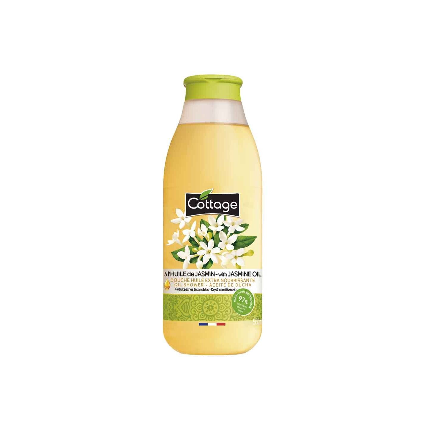 Gel de dus Cottage, Ulei Jasmine, 560 ml