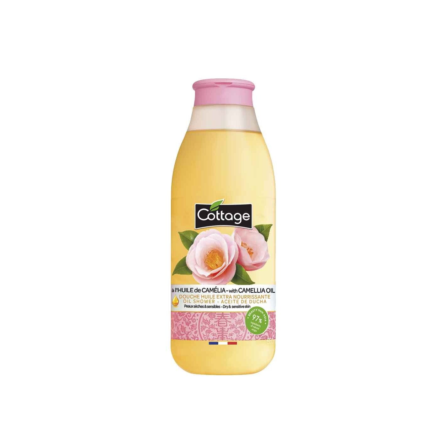 Gel de dus Cottage, Camelia, 560 ml