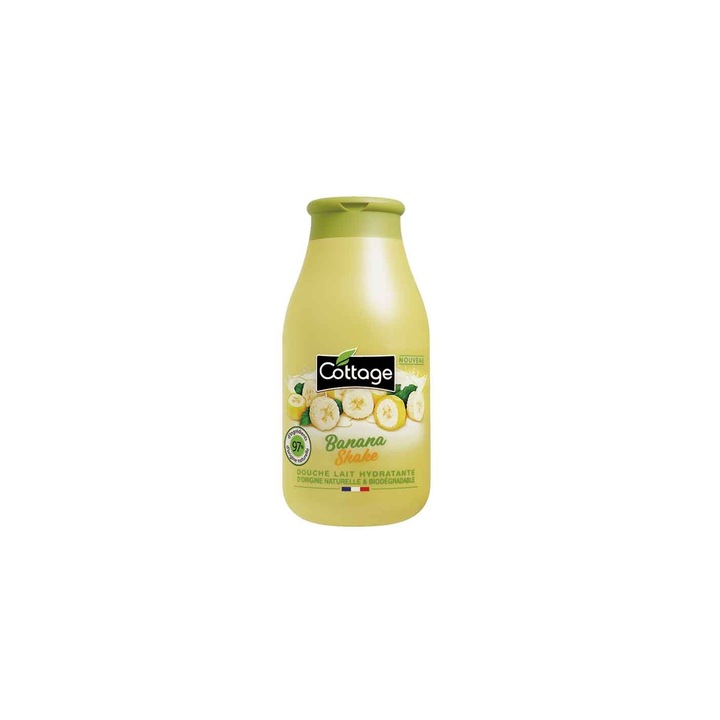 Gel de dus Cottage, Banana shake, 250 ml