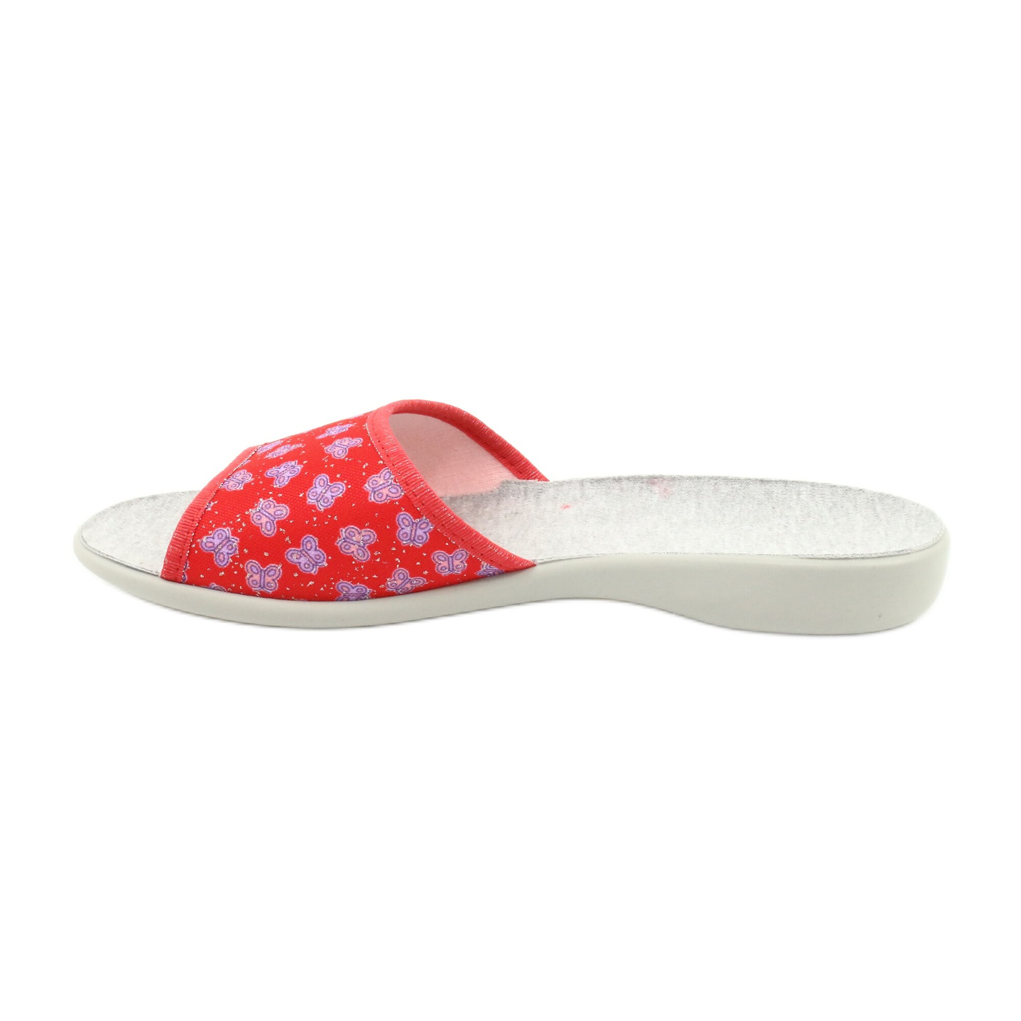 Papuci dama, Befado, BM91827, Rosu, 37 EU