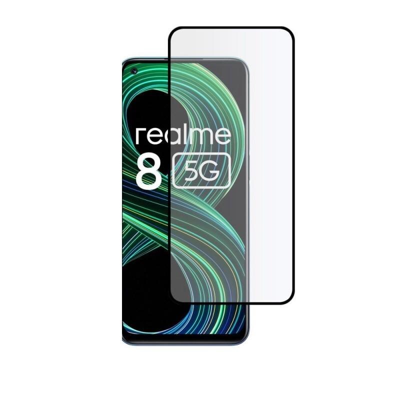 Folie protectie HOFI Full Cover Pro Tempered Glass 0.3mm compatibila cu Realme 8 5G / Narzo 30 5G Black