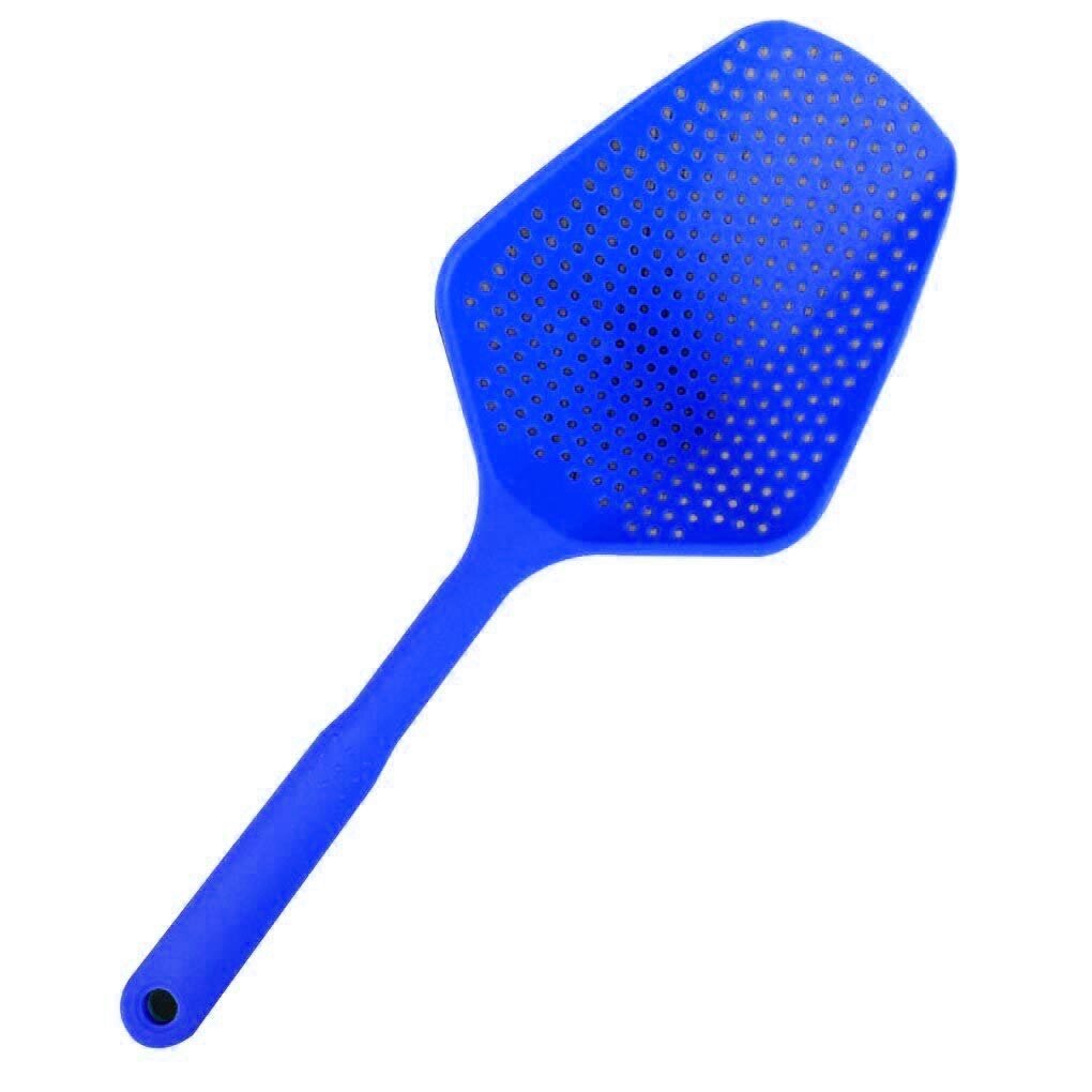 Paleta pentru orez, legume, paste, albastru, lungime totala 34cm