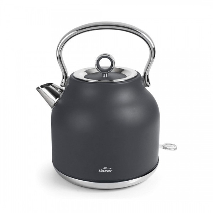 Fierbator retro din inox cu tehnologie strix, Lacor, 1.7 litri