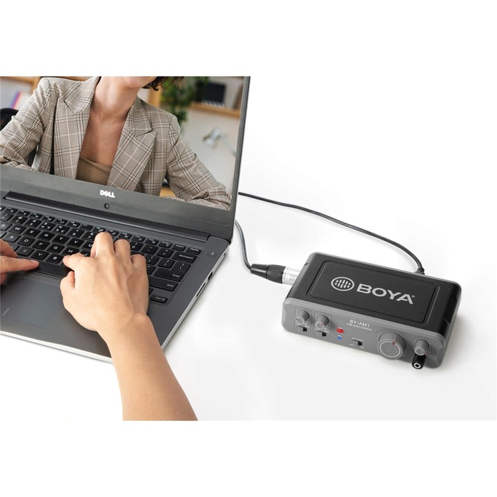 Mixer Audio BOYA BY-AM1 Dual-Channel USB