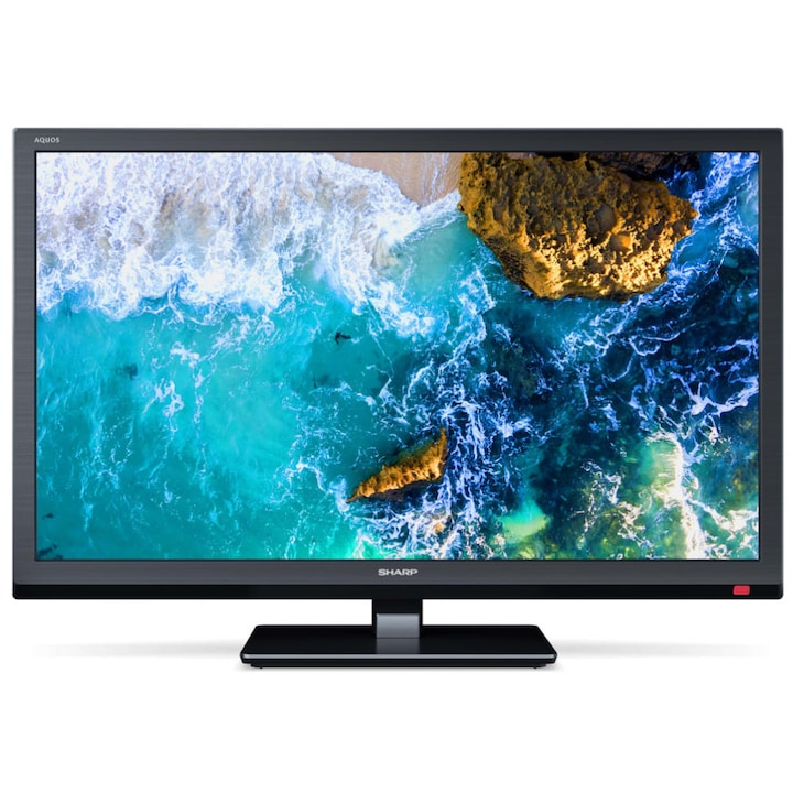 Телевизор Sharp LC-24HK6002E, 24”, HD Ready, LED, Smart TV, Wi-Fi, Черен