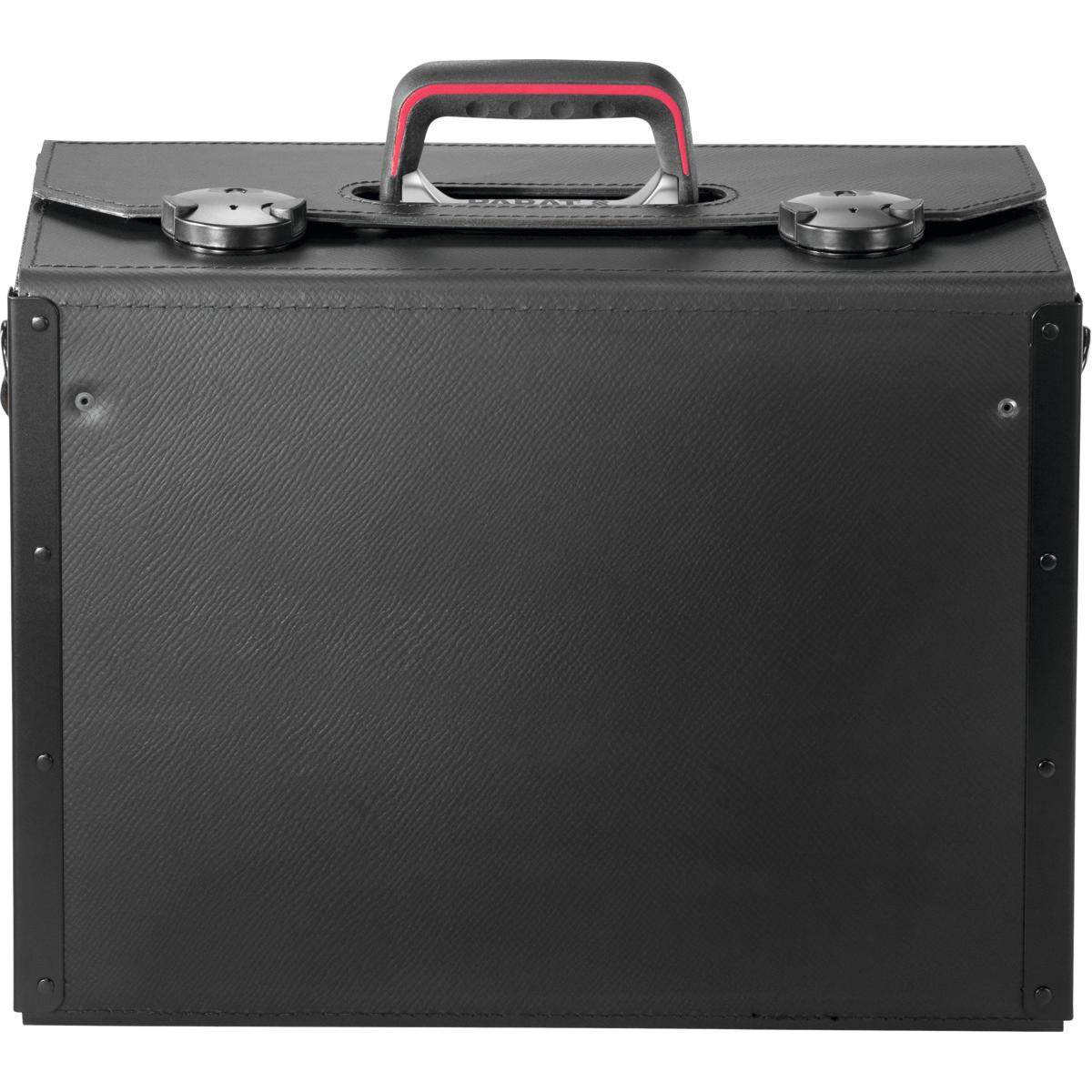 Geanta pentru montaj rabatabila bilateral cu perete central, Dimensiuni 460x340x210, Negru