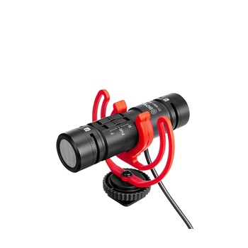 Microfon Boya Dual Capsule Condenser Pro cu atasare jack 3.5mm Microfon Boya Dual Capsule Condenser Pro cu atasare jack 3.5mm