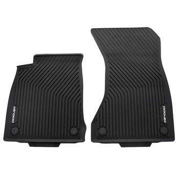 Set 2 covorase de cauciuc fata, Audi A4 allroad quattro (8W) 2016->, Negru Set 2 covorase de cauciuc fata, Audi A4 allroad quattro (8W) 2016->, Negru