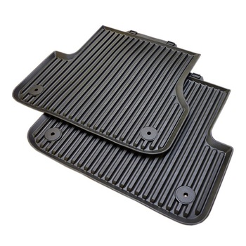 Set 2 covorase de cauciuc spate, Audi A6 & Audi A7 Sportback 2011-2018, Negru Set 2 covorase de cauciuc spate, Audi A6 & Audi A7 Sportback 2011-2018, Negru