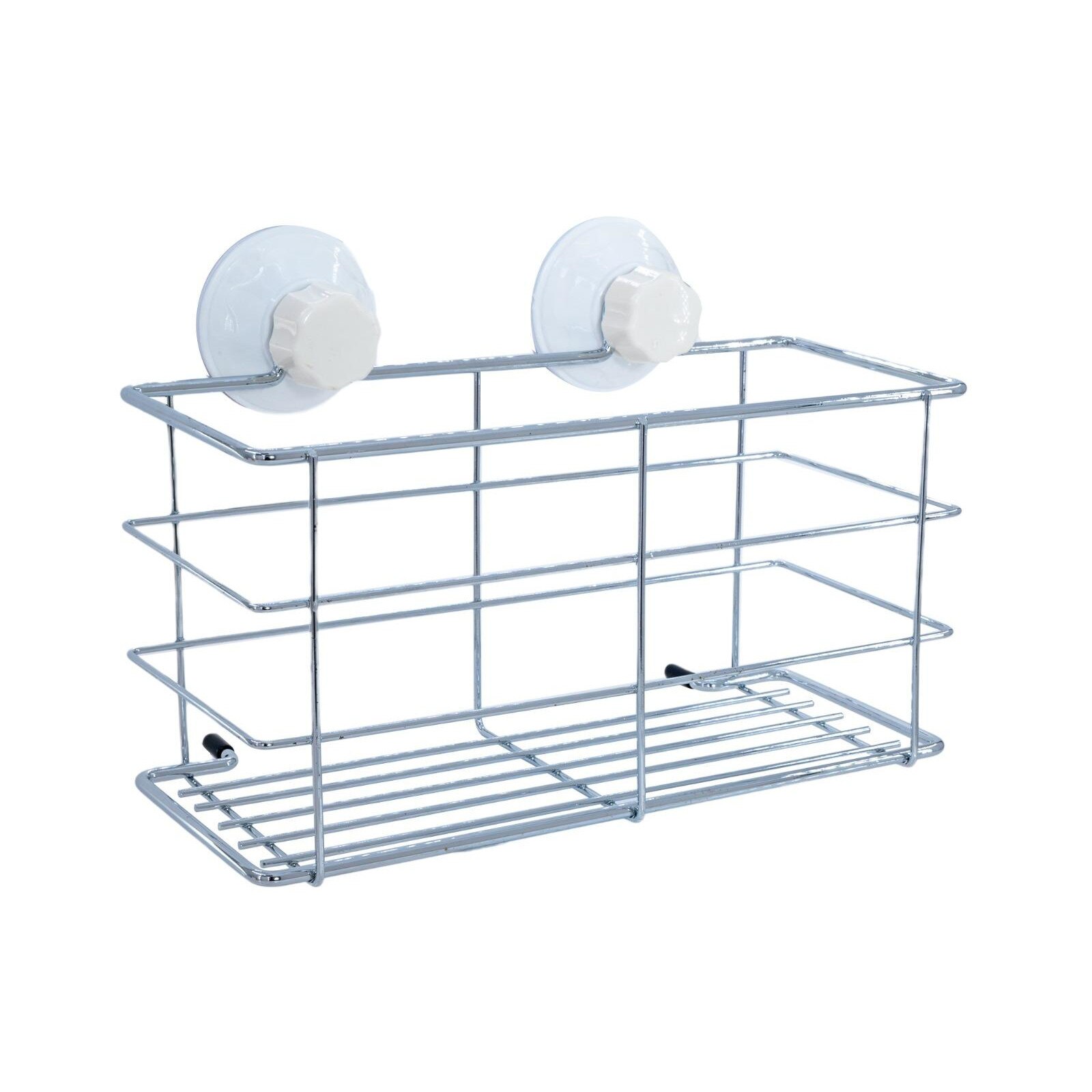 Etajera de baie TRENDY'S, cu ventuze