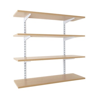 Raft perete ajustabil cu 4 polite, 80x25x150 cm, PAL Stejar Sonoma Raft perete ajustabil cu 4 polite, 80x25x150 cm, PAL Stejar Sonoma