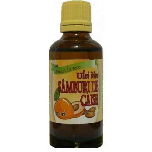 Ulei din samburi de caise 50ml Herbavit