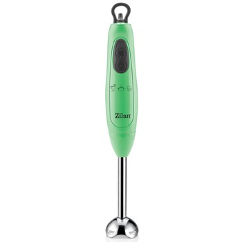Mixer Vertical, 2 Trepte de Viteza, Putere 700W, Carcasa din Inox, Cutite din Otel Inoxidabil, Usor de Folosit si Curatat, Design Ergonomic, Verde Mixer Vertical, 2 Trepte de Viteza, Putere 700W, Carcasa din Inox, Cutite din Otel Inoxidabil, Usor de Folosit si Curatat, Design Ergonomic, Verde
