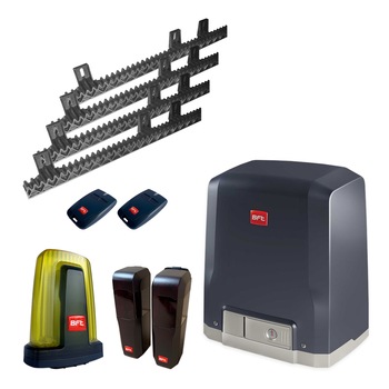 Kit automatizare porti culisante, Deimos A400 BT, Bft, 400Kg/poarta, 4m cremaliera, 24V, casa smart Kit automatizare porti culisante, Deimos A400 BT, Bft, 400Kg/poarta, 4m cremaliera, 24V, casa smart