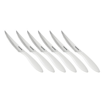 Set 6 cutite pentru carne Tescoma Presto Steel, 12 cm, Otel inoxidabil, Argintiu Set 6 cutite pentru carne Tescoma Presto Steel, 12 cm, Otel inoxidabil, Argintiu