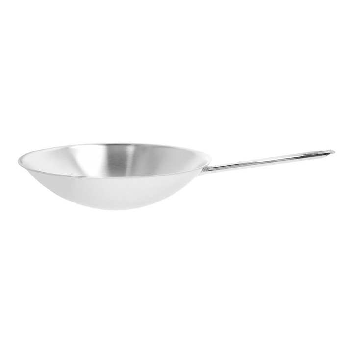 Tigaie wok cu baza rotunda 7-Ply 36 cm - Demeyere