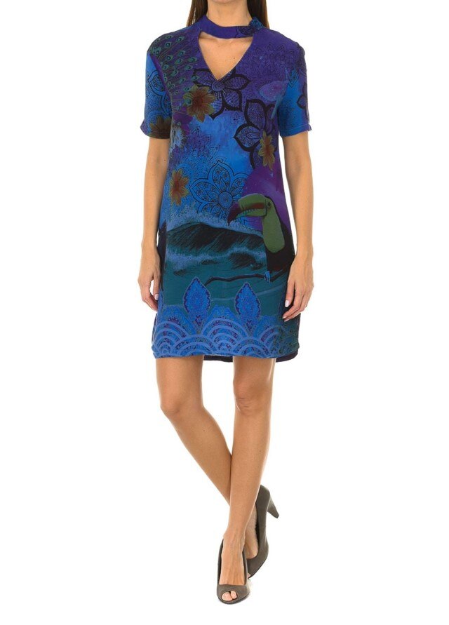 Rochie Desigual 75V21B1, Multicolor, 42