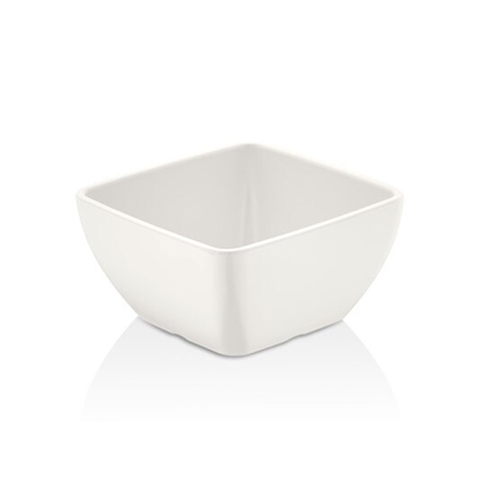 Bol patrat din malamina alb RAKI Volma 12x12xh6,5