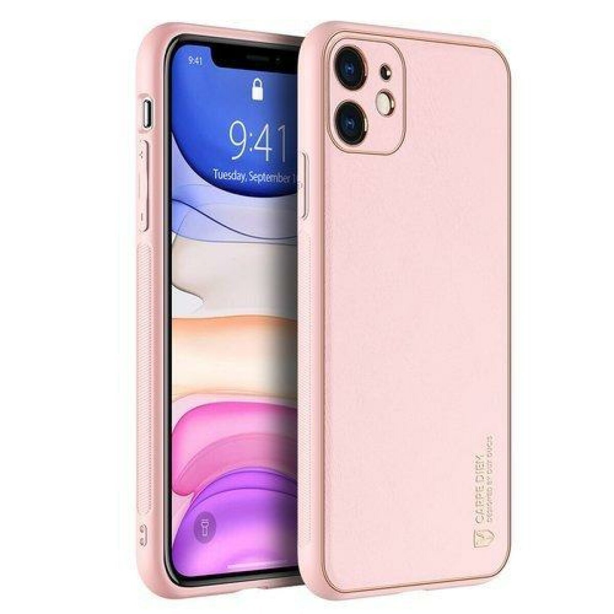 Husa Dux Ducis Yolo elegant pentru iPhone 11 Pink