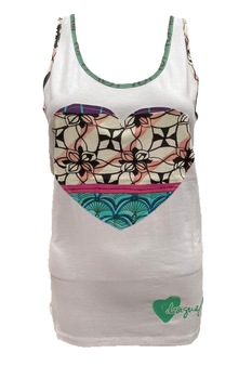 Maiou, Desigual, 61NL0T5, Alb, S-M Maiou, Desigual, 61NL0T5, Alb, S-M