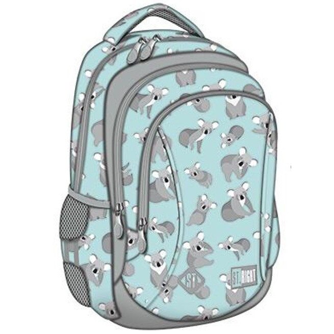 Ghiozdan Scolari si Prescolari 3 Compartimente St.Right - Coala BP26