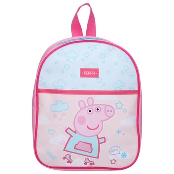Ghiozdan copii Peppa Pig, multicolor, inaltime 28 cm Ghiozdan copii Peppa Pig, multicolor, inaltime 28 cm