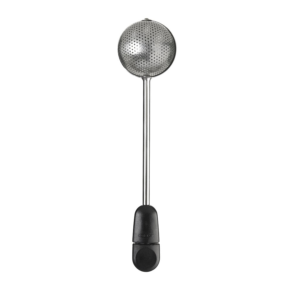 Infuzor ceai OXO, Otel, Argintiu/Negru
