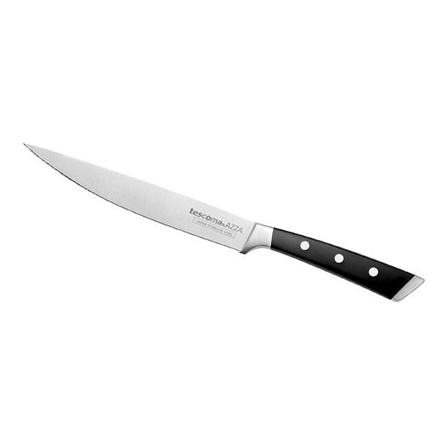 Cutit pentru carne Tescoma Azza Peak, 21 cm, Otel inoxidabil, Negru/Argintiu