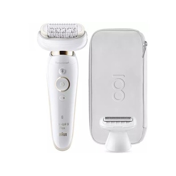 Epilator Braun Silk-epil 9 Flex SE9F, 40 pensete, 2 viteze, 2 accesorii, Alb Epilator Braun Silk-epil 9 Flex SE9F, 40 pensete, 2 viteze, 2 accesorii, Alb