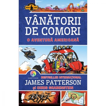 Vanatorii de comori. O aventura americana 2021. Volumulm 6, James Patterson, Chris Grabenstein Vanatorii de comori. O aventura americana 2021. Volumulm 6, James Patterson, Chris Grabenstein