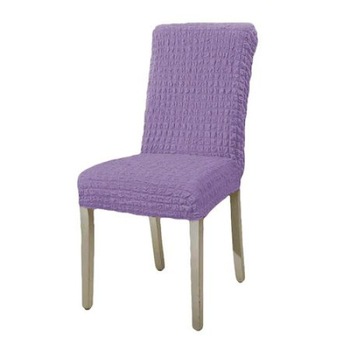 Set 6 huse universale pentru scaun, fara volan, culoare mov lila, By Arforhome Set 6 huse universale pentru scaun, fara volan, culoare mov lila, By Arforhome