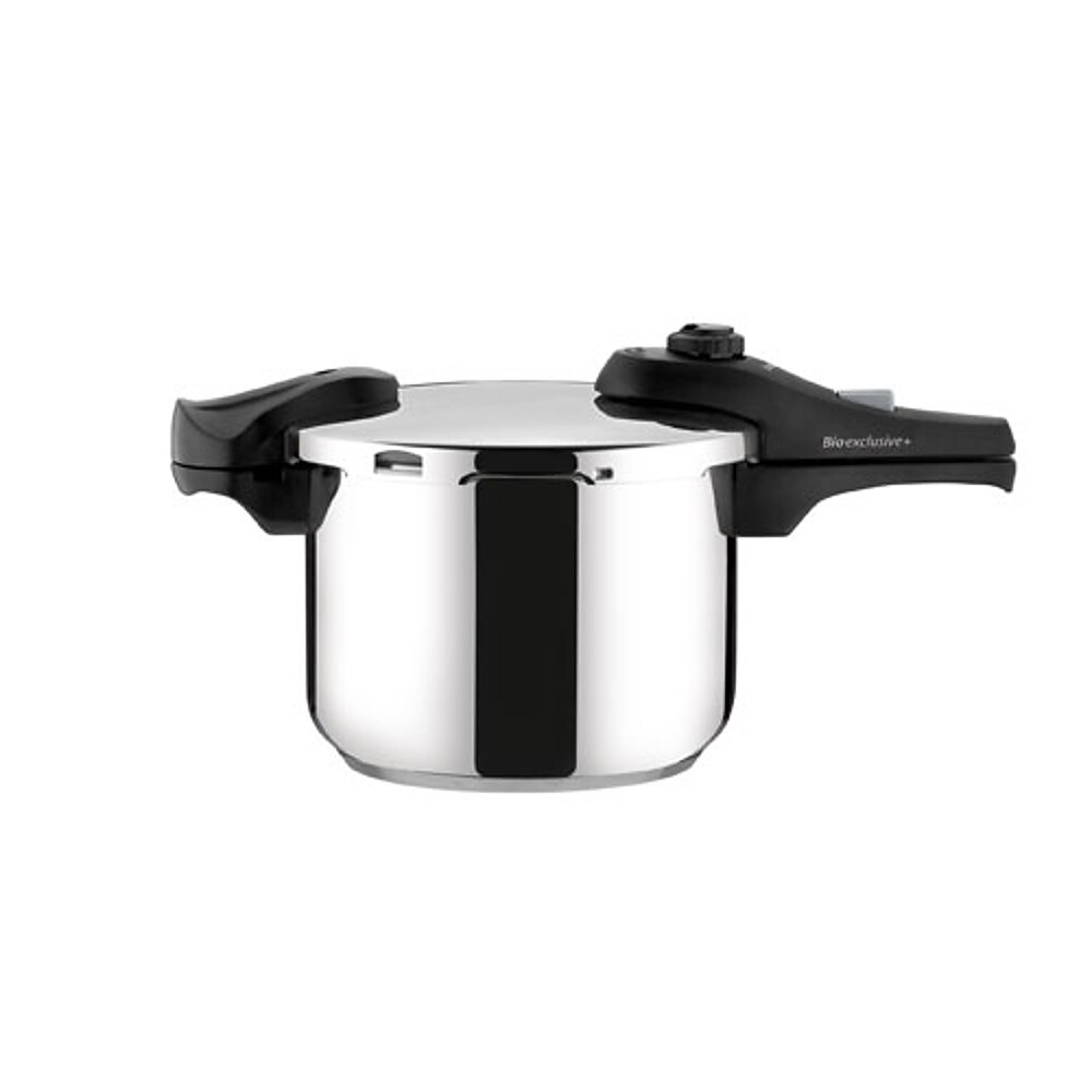 Oala sub presiune TESCOMA Bio Exclusive, Otel inoxidabil, 6 l, Argintiu