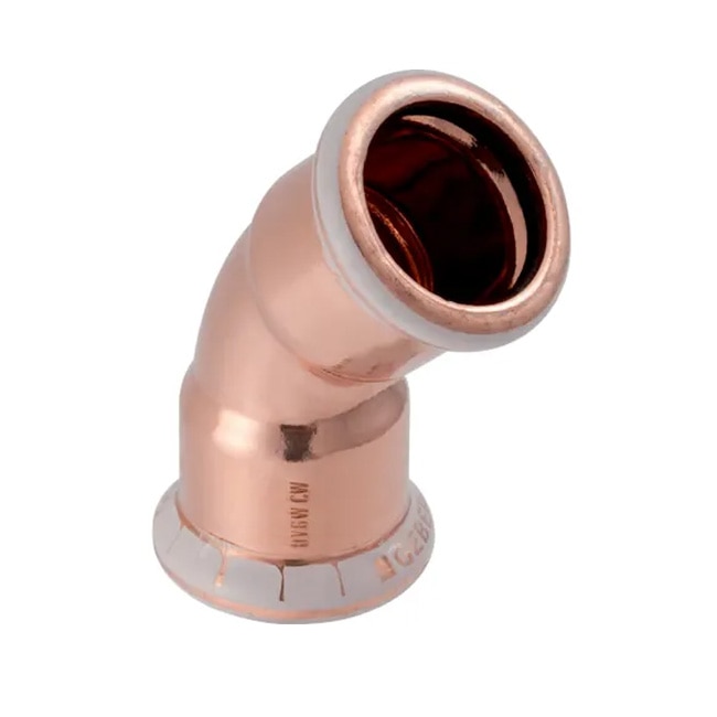 Cot compresie cupru 18x45 interior interior MAPRESS GEBERIT