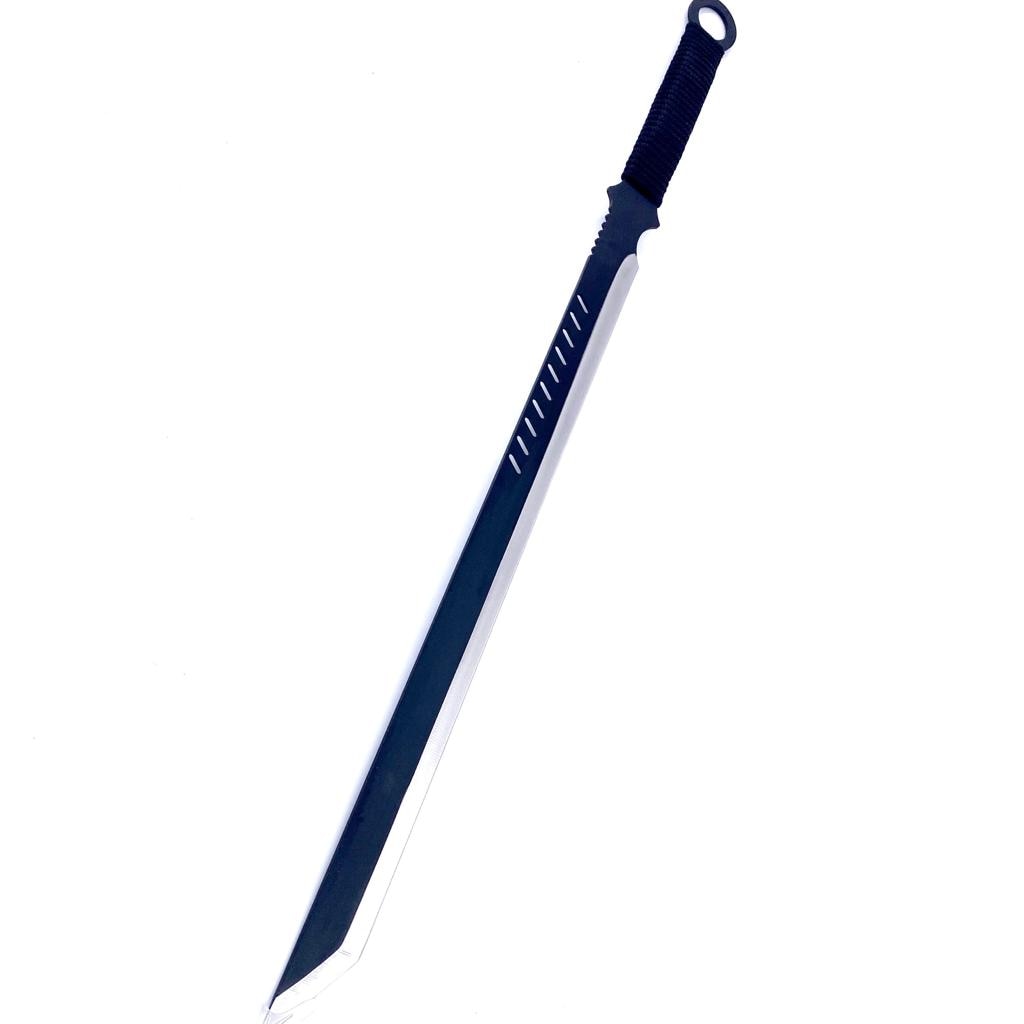 Sabie de vanatoare, The Black Samurai , maner textil, 68.5 cm, husa, negru