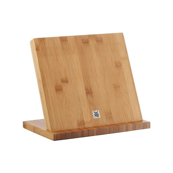 WMF kés tartó, mágneses, fa, maximum 5 kés, barna