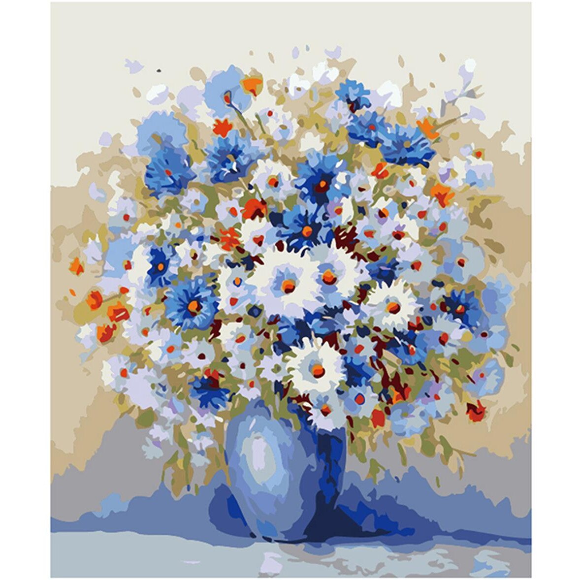 Pictura pe numere, panza pe rama 40*50 cm A052