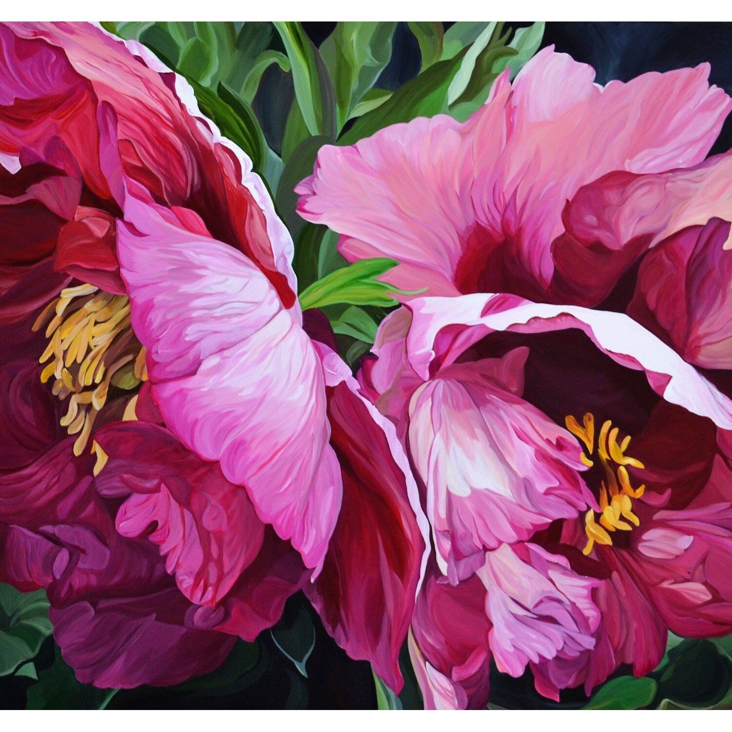 Pictura pe numere, panza pe rama 40*50 cm A058