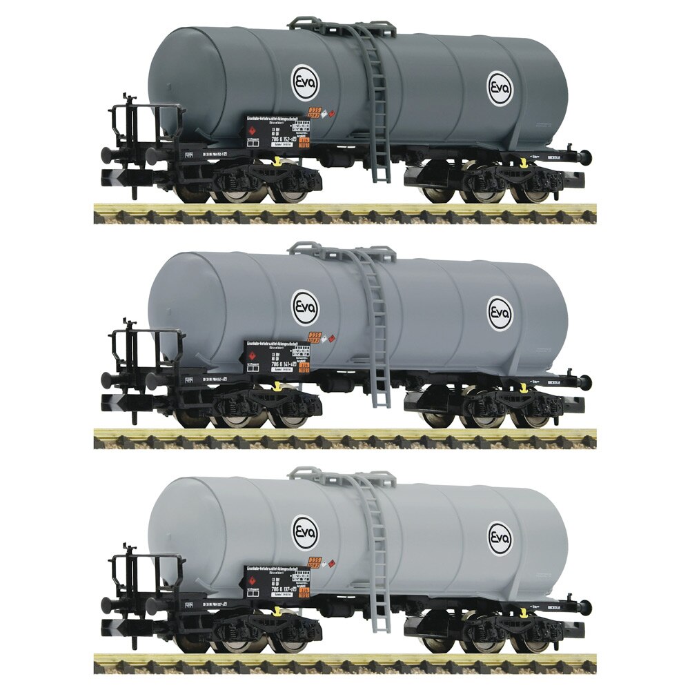 Set 3 Vagoane Fleischmann Cisterna Eva, scara N
