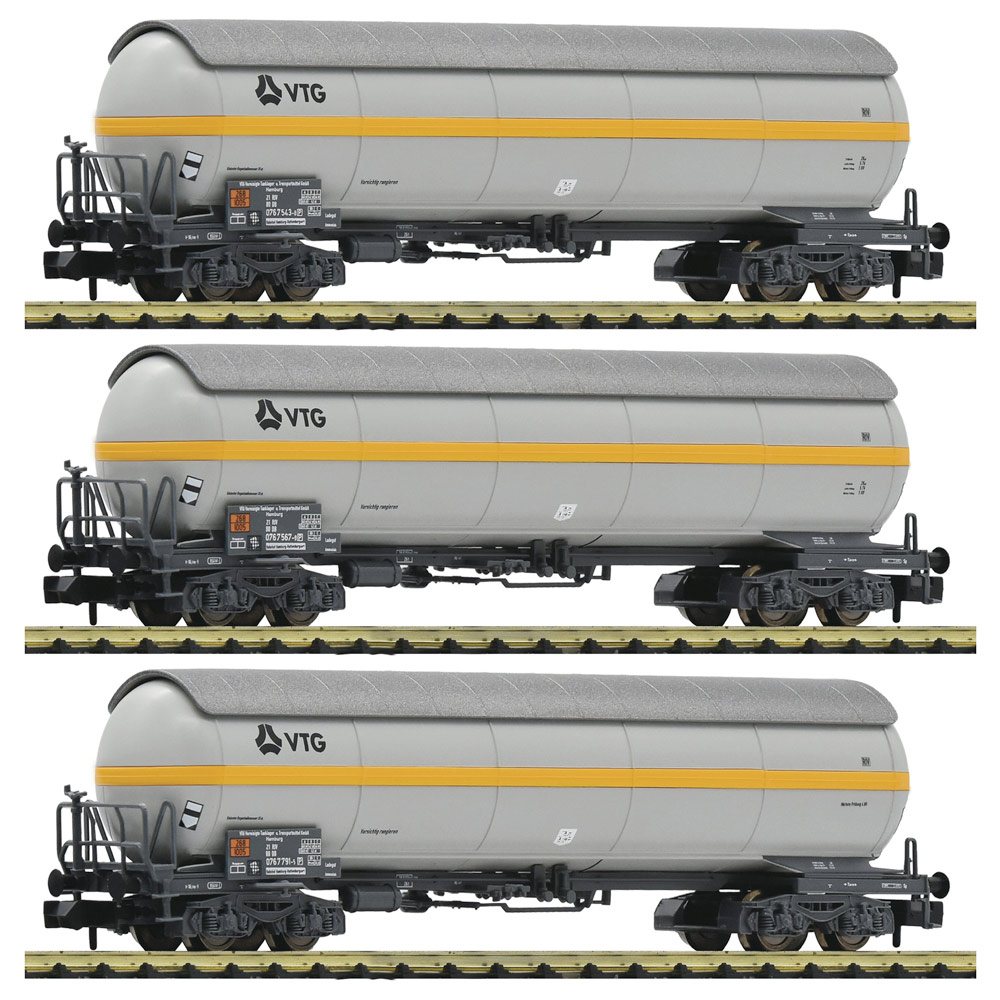 Set 3 Vagoane Fleischmann, Cisterna Vtg, scara N