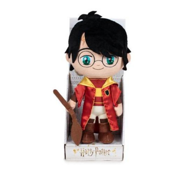 Jucarie de plus, Harry Potter Wizard II, multicolor, +3 ani, baieti/fete, 29 cm