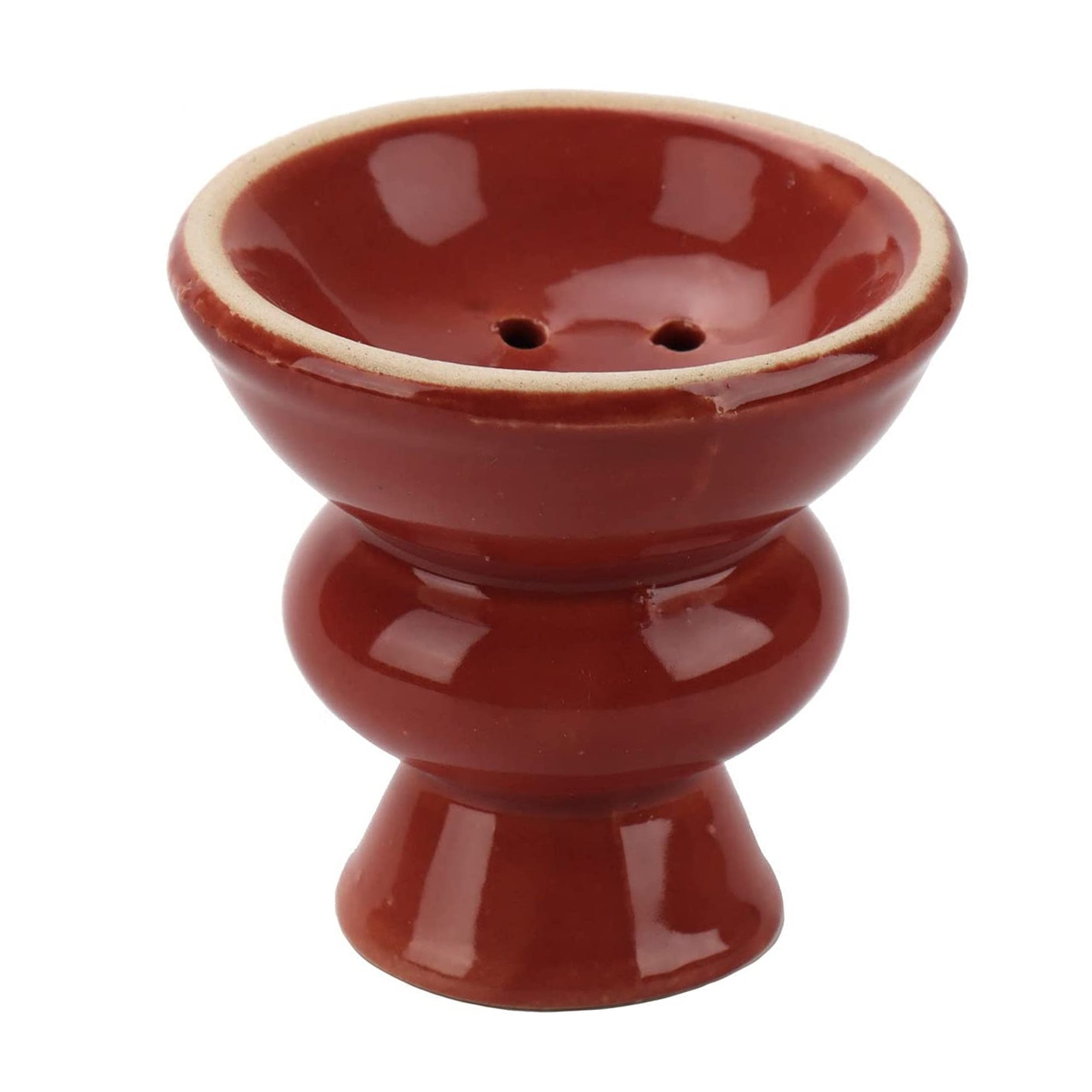 Creuzet ceramic pentru narghilea, Toro, 65 mm, Rosu