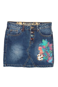 Fusta din denim, Desigual  Fusta din denim, Desigual
